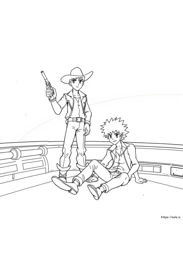 Coloriages Cowboy Bebop