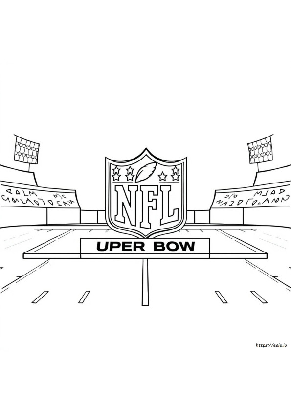 Nfl Logo Coloring Pages Printable