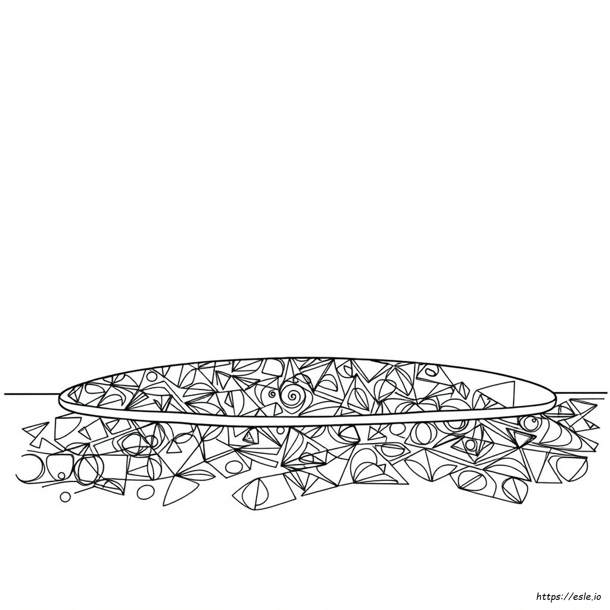 Zentangle Art Coloring Pages