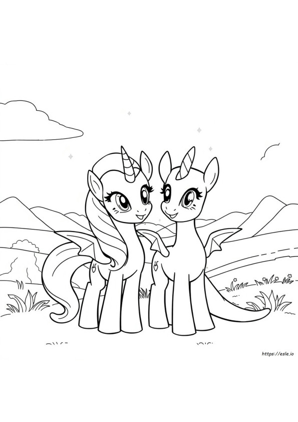 Disegni Da Colorare Del Film Mlp