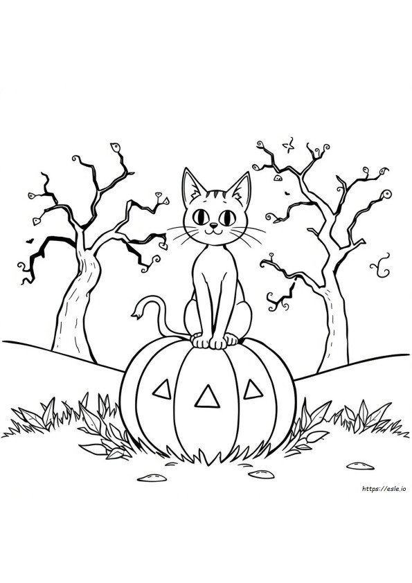 Gatti Di Halloween Da Colorare E Stampare