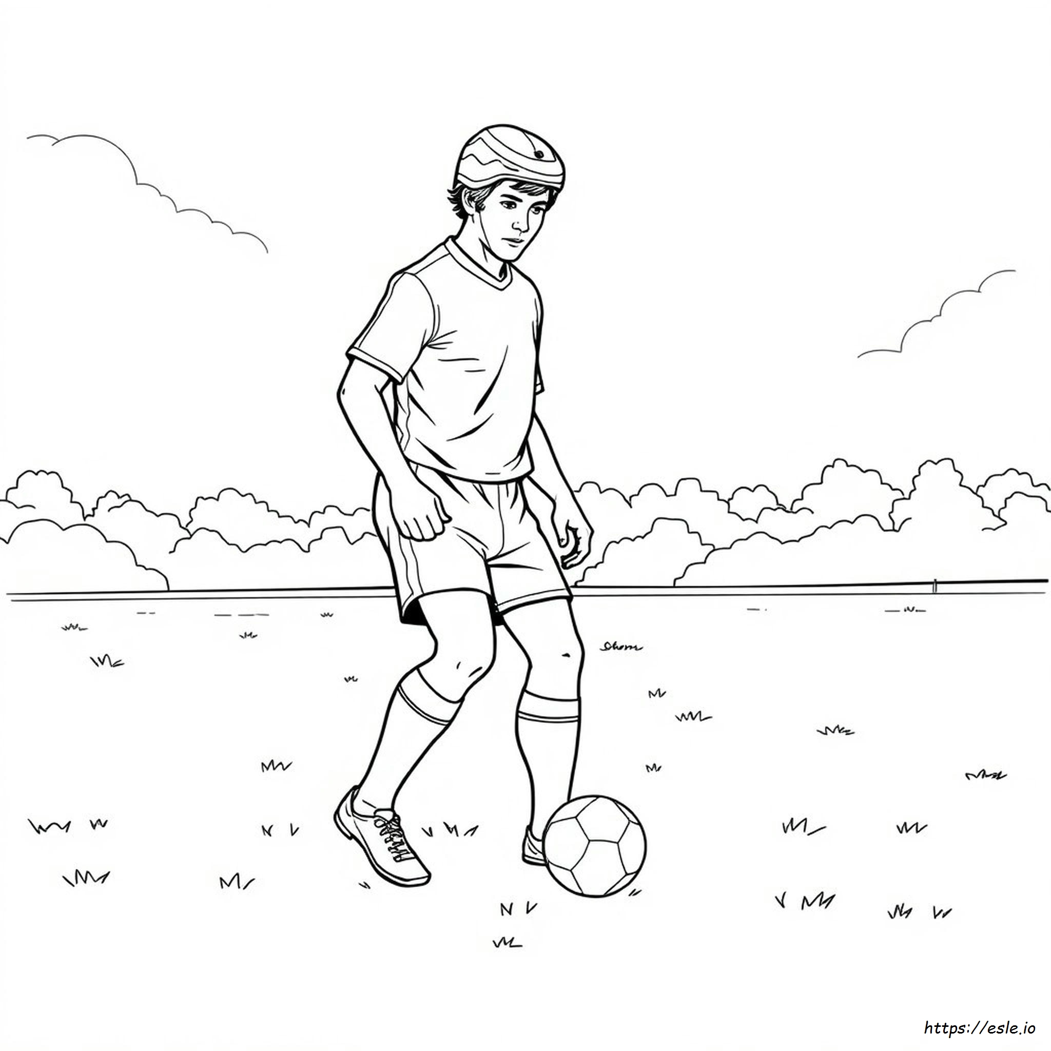 Maradona Kleurplaten kleurplaat