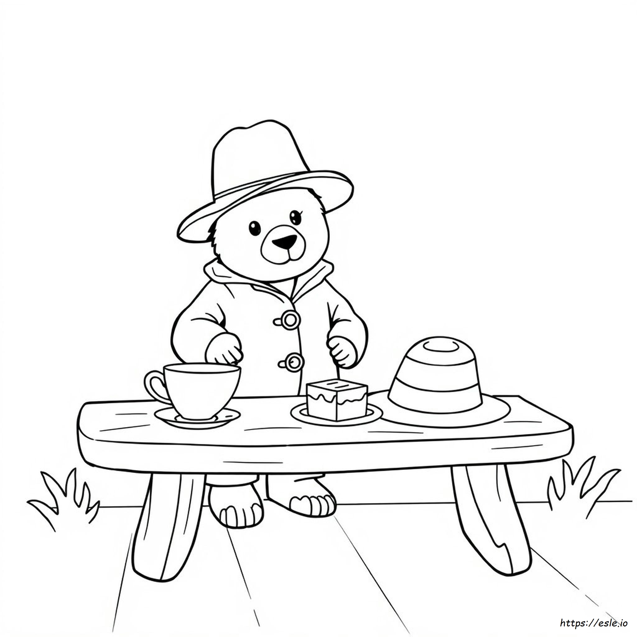 Paddington Coloring Pages Printable