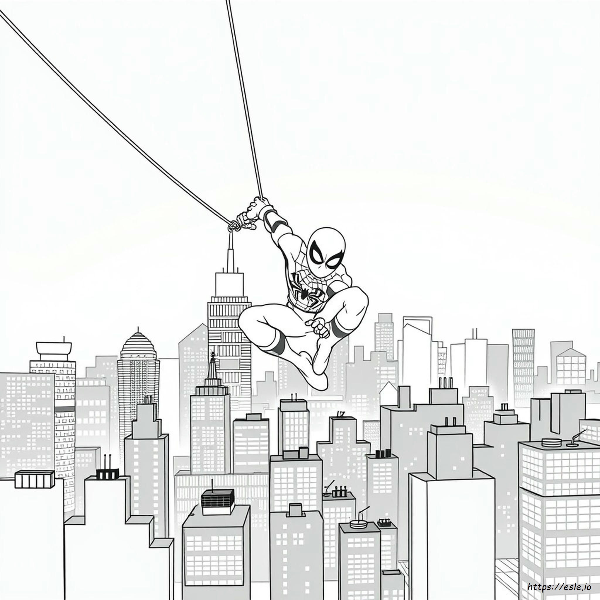 Spiderman Colouring Pages Pdf