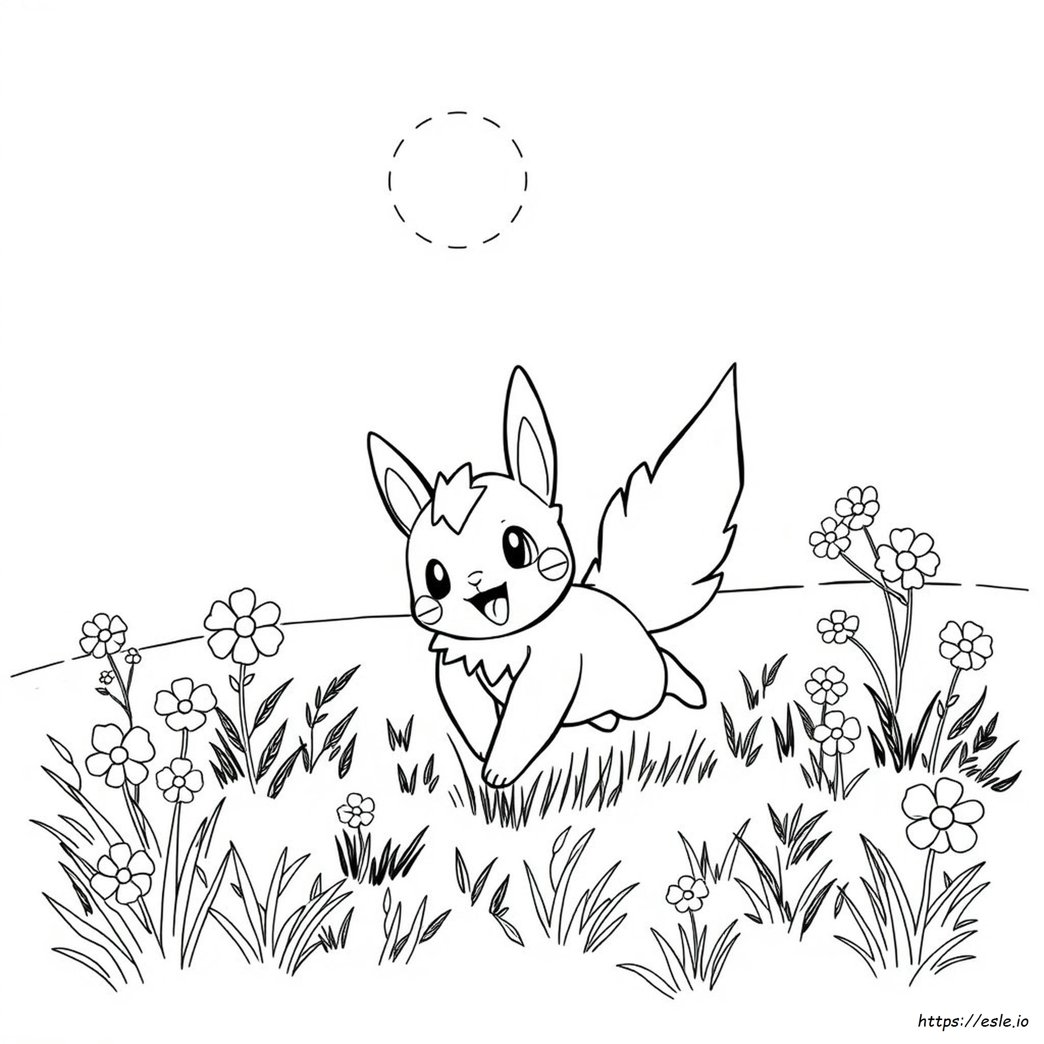 Yamper Pokemon Da Colorare