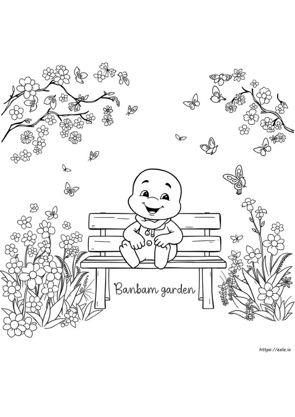 Garten Of Banban Összes Karakter Színező Oldalak