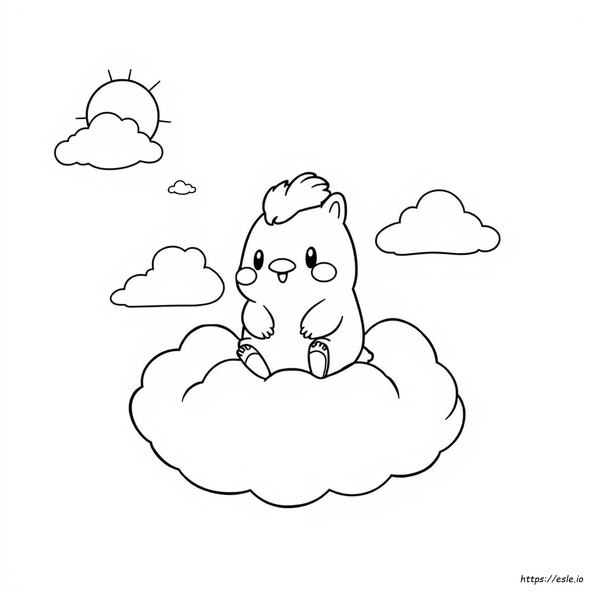 Pochacco Colouring