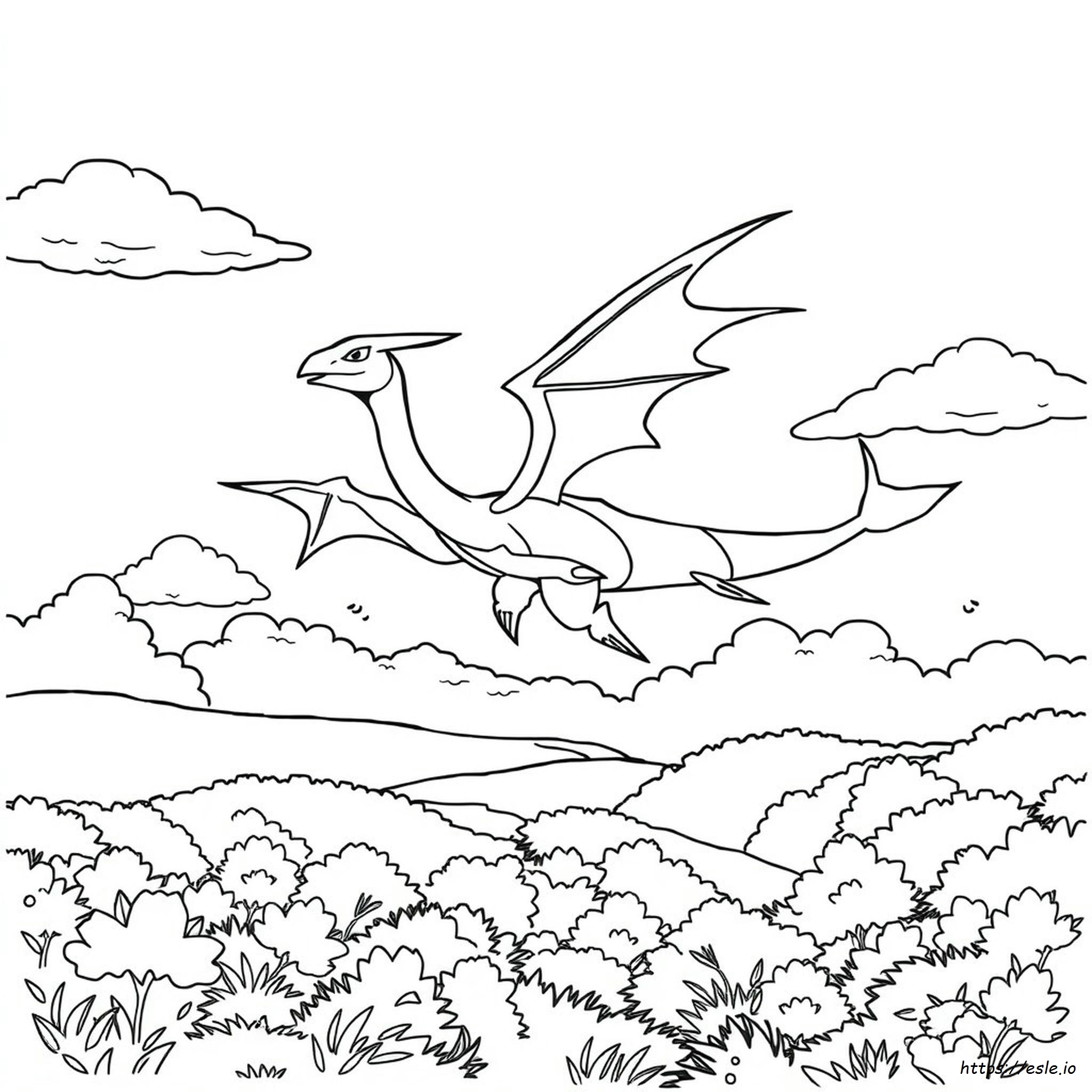 Rayquaza Coloring