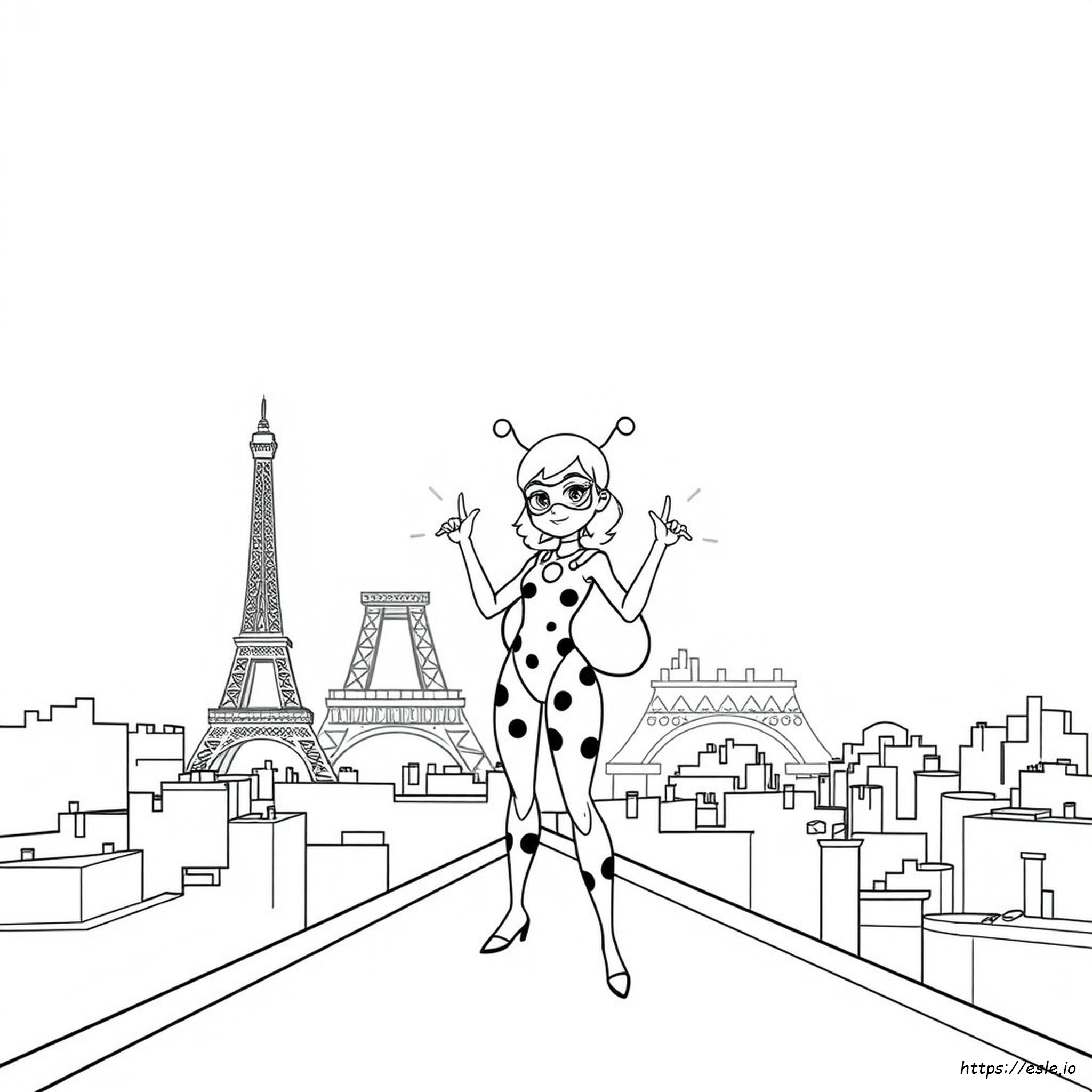 Miraculous Ladybug Kleurplaat kleurplaat