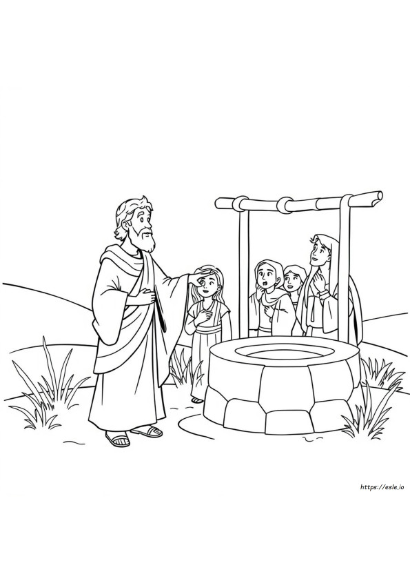 Coloriage Joseph Et Ses Frères.