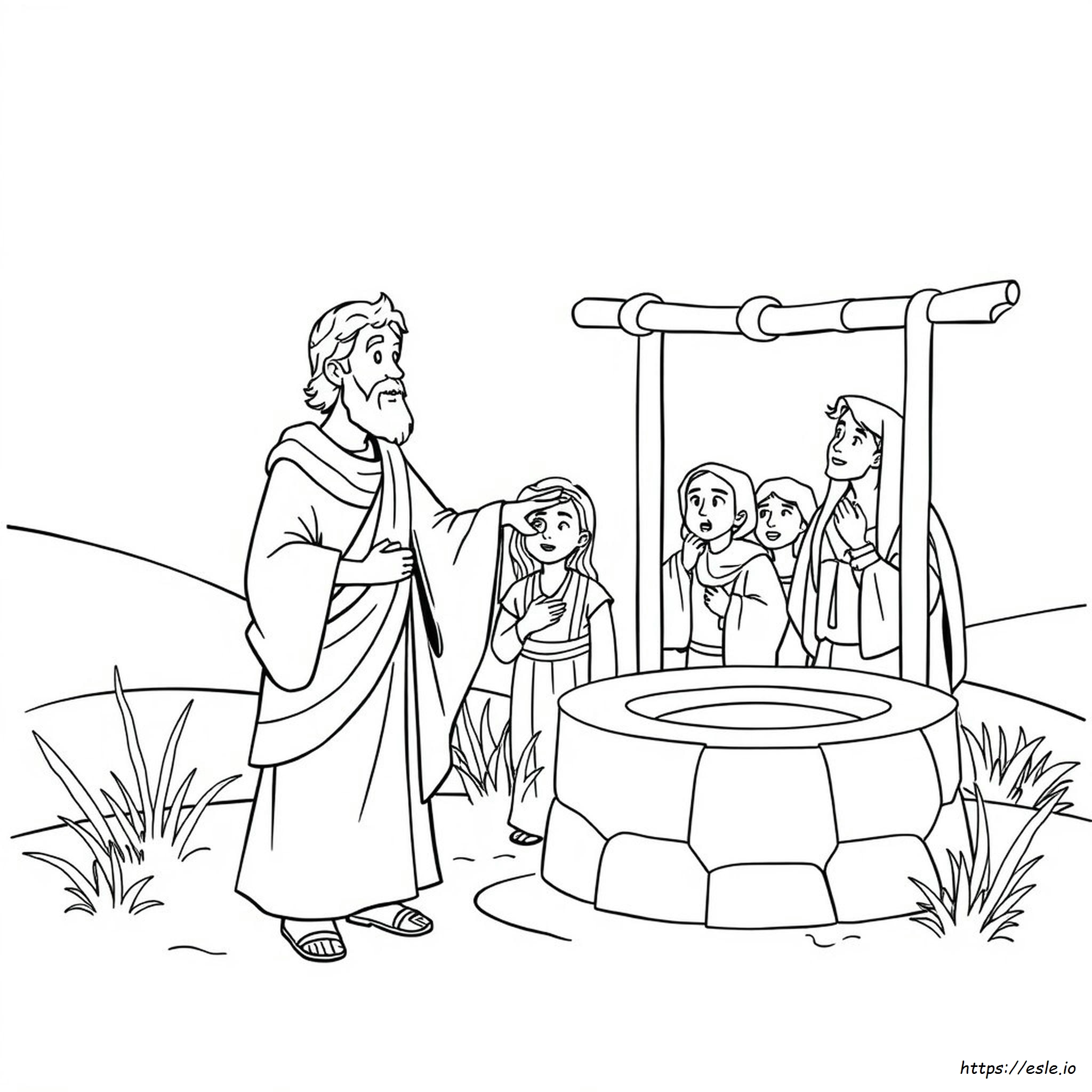 Joseph And His Brothers Coloring Sheet