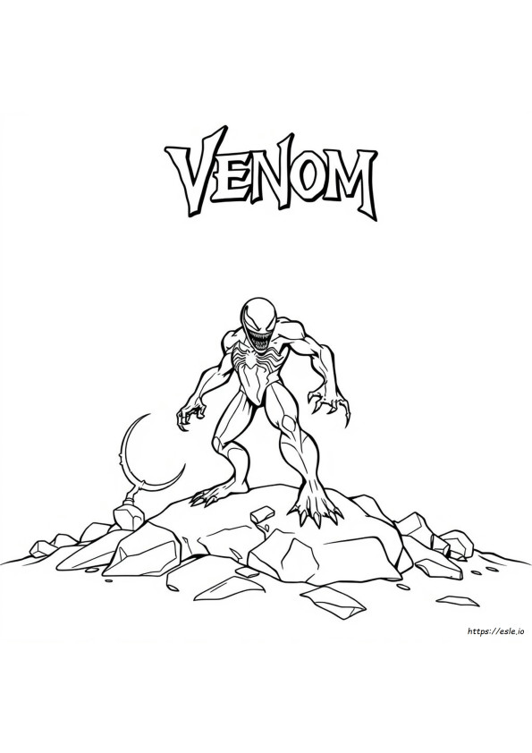 Desene De Colorat Venom