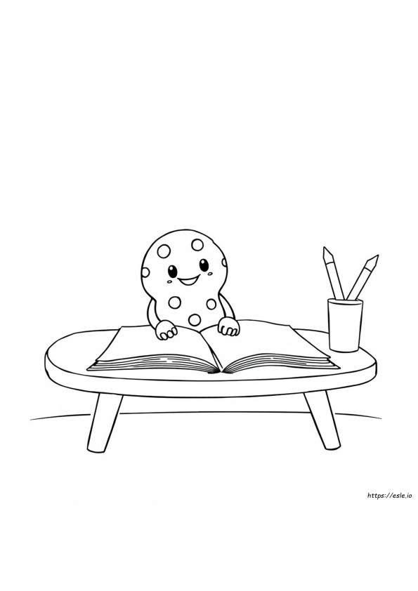 Coloriage Biscuit Intelligent