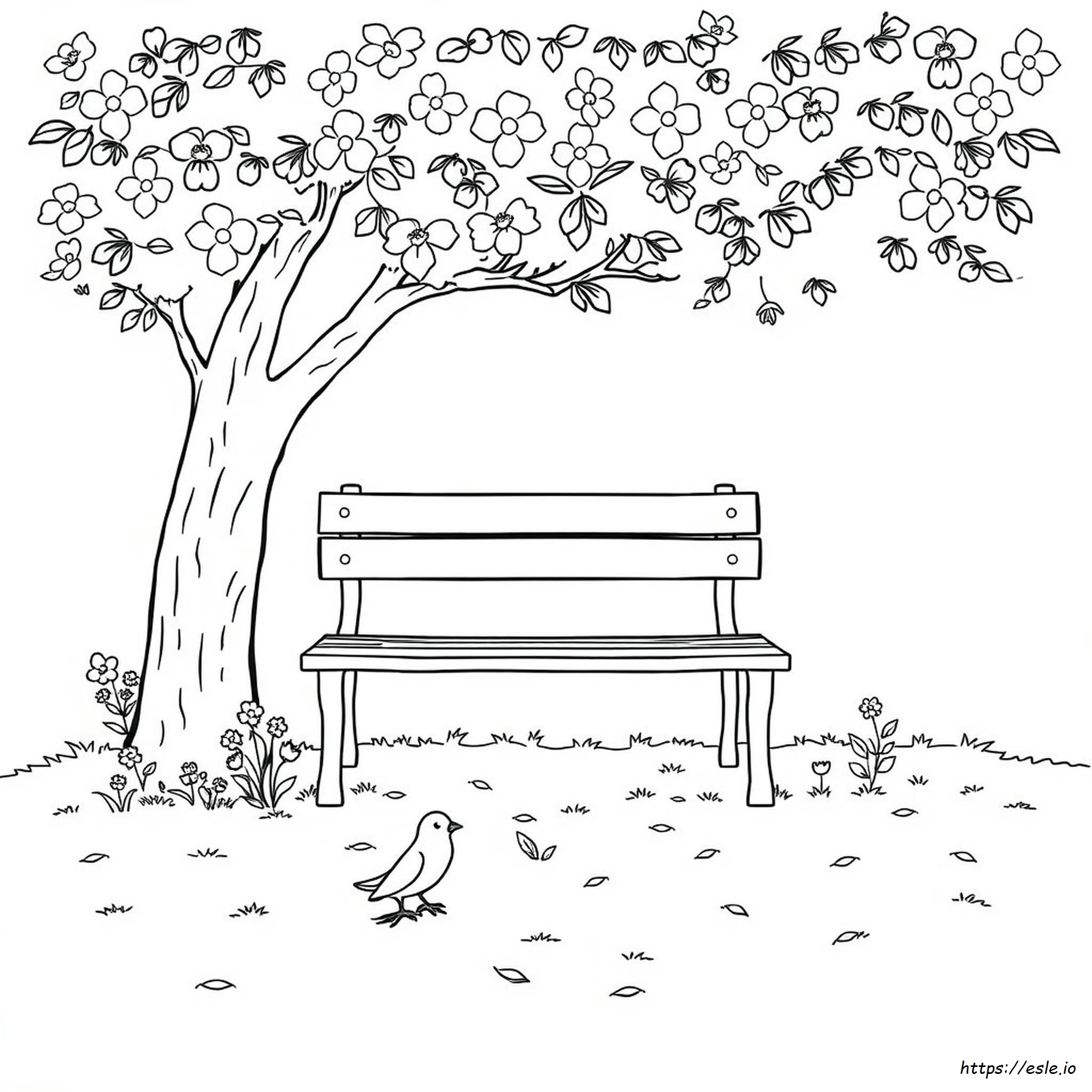 Park Coloring Picture