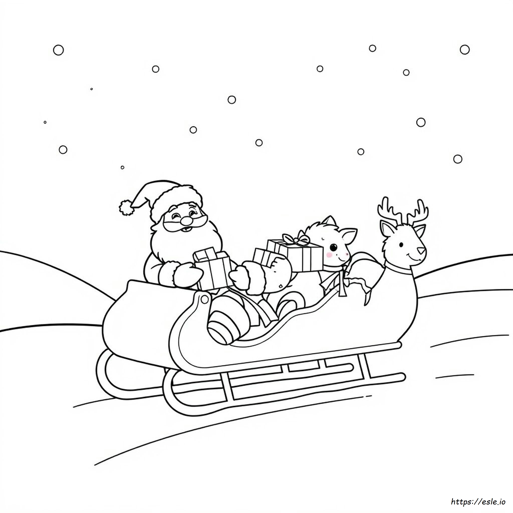 Kerst Buddies Kleurplaten kleurplaat