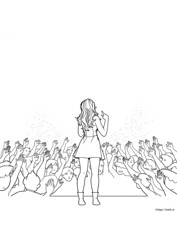 Taylor Swift Coloring