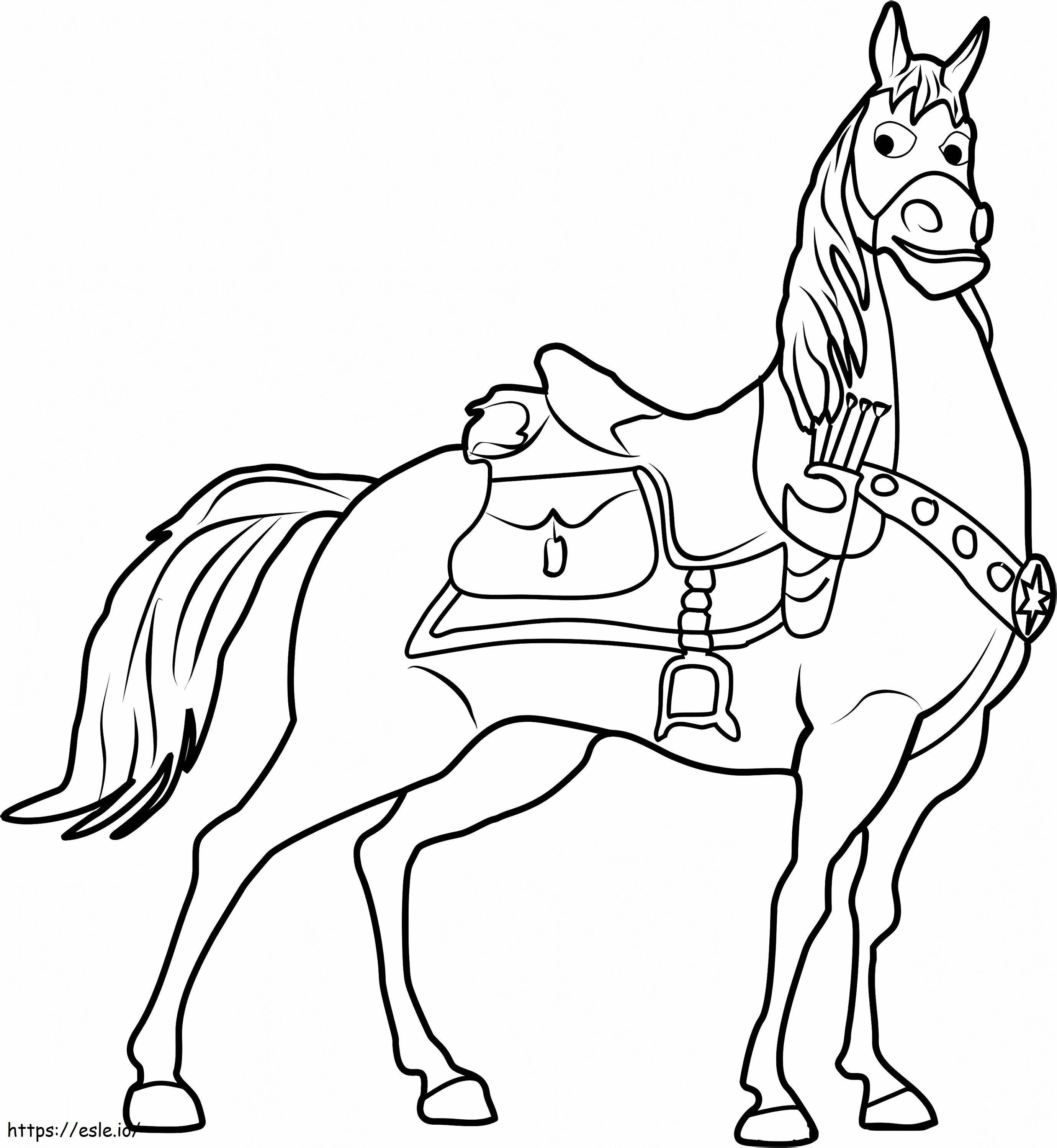 Cool Maximus A4 coloring page
