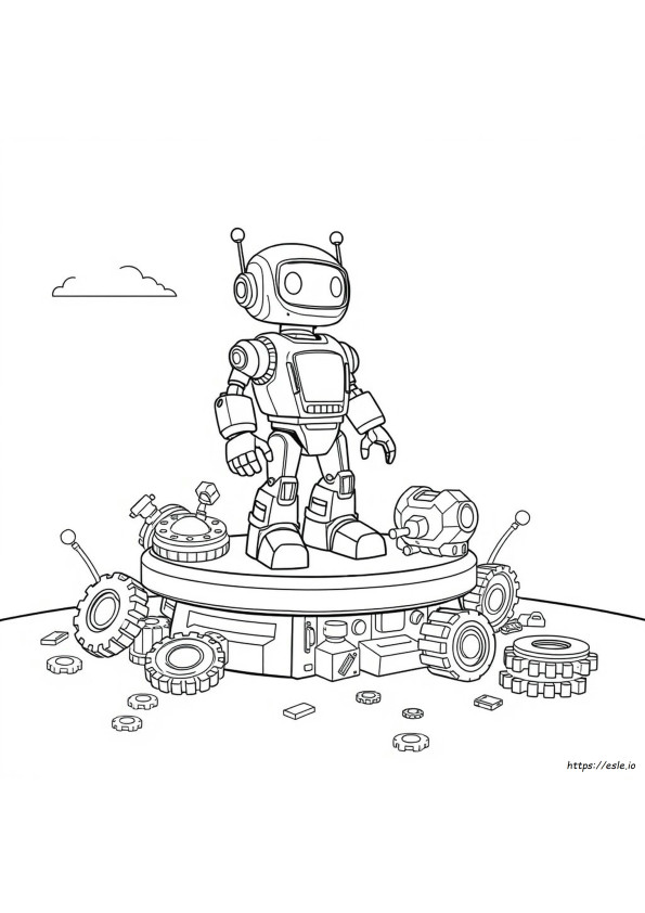 Robot Boyama Resimleri