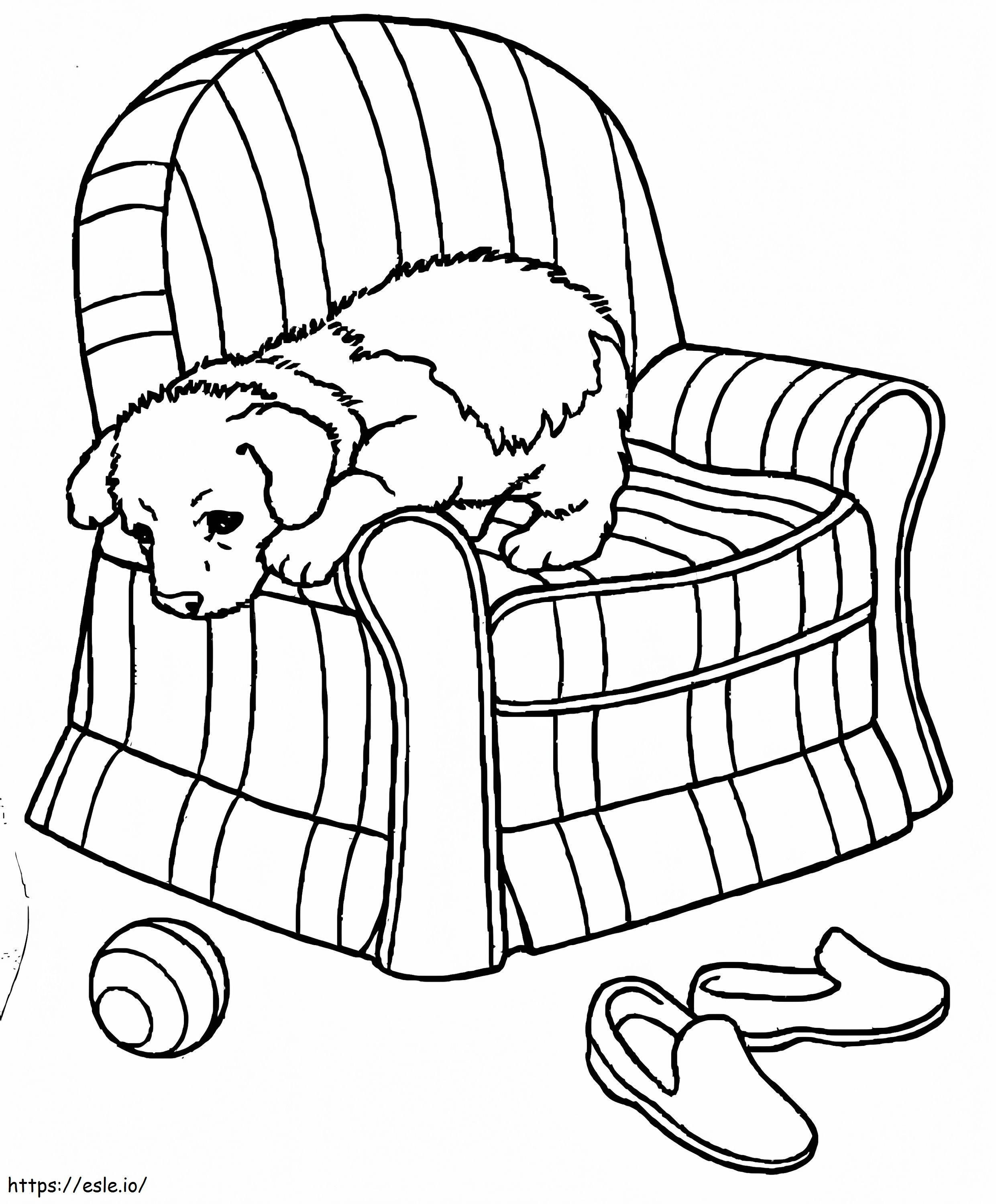 Puppy Free coloring page