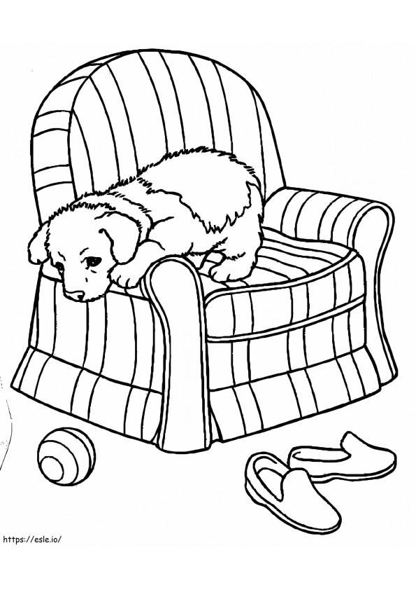 Puppy Free coloring page