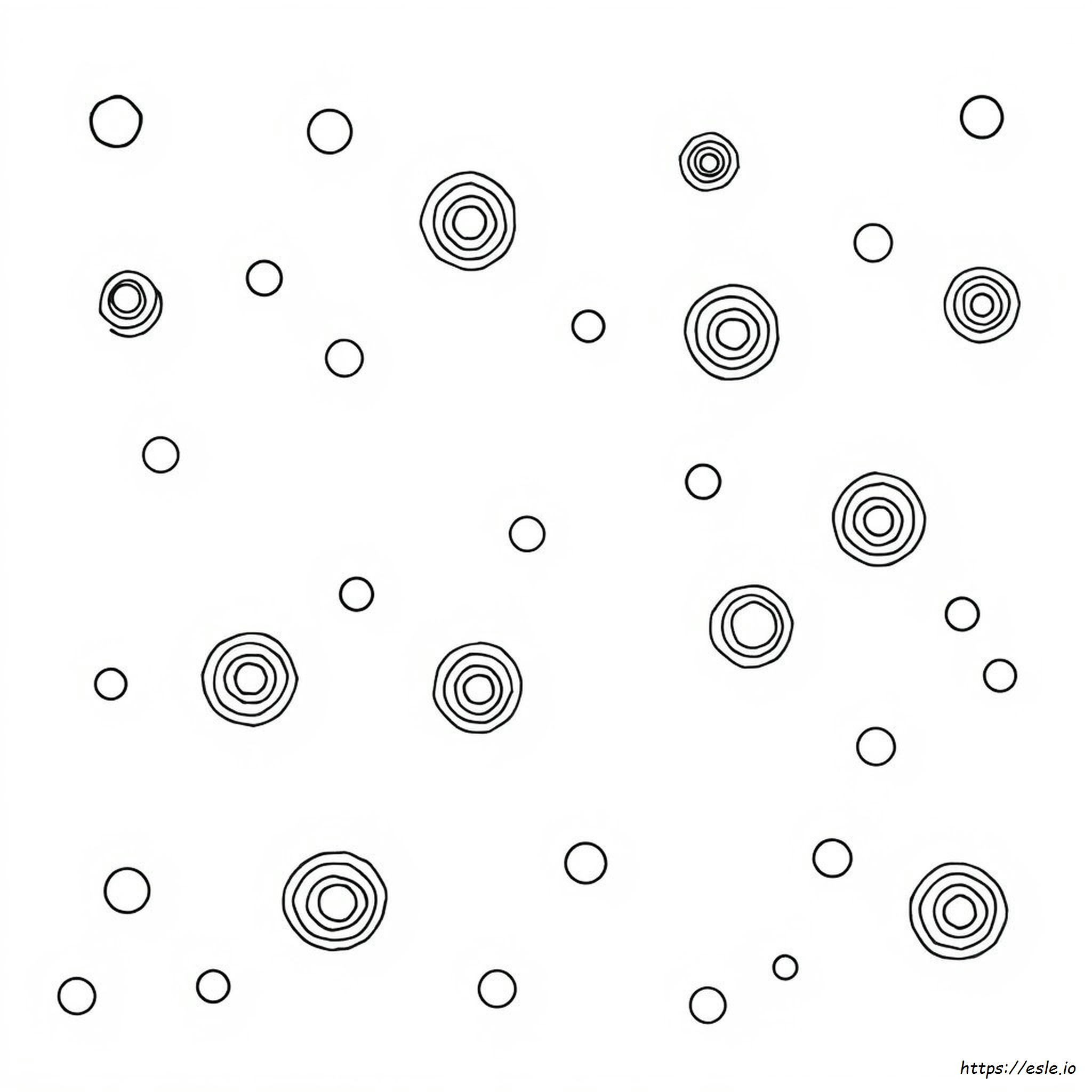 Dots Lines Spirals Coloring Pages Printable