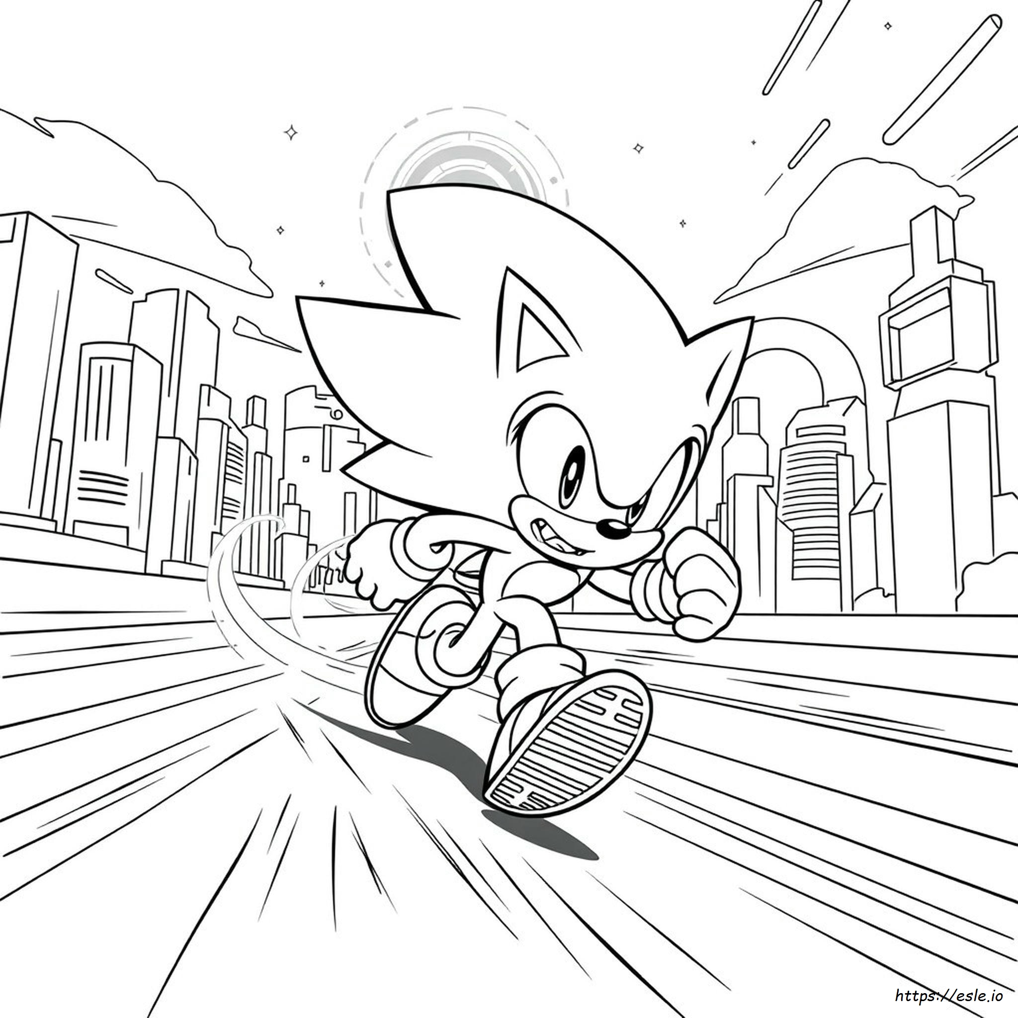 Sonic The Hedgehog 3 Malvorlage