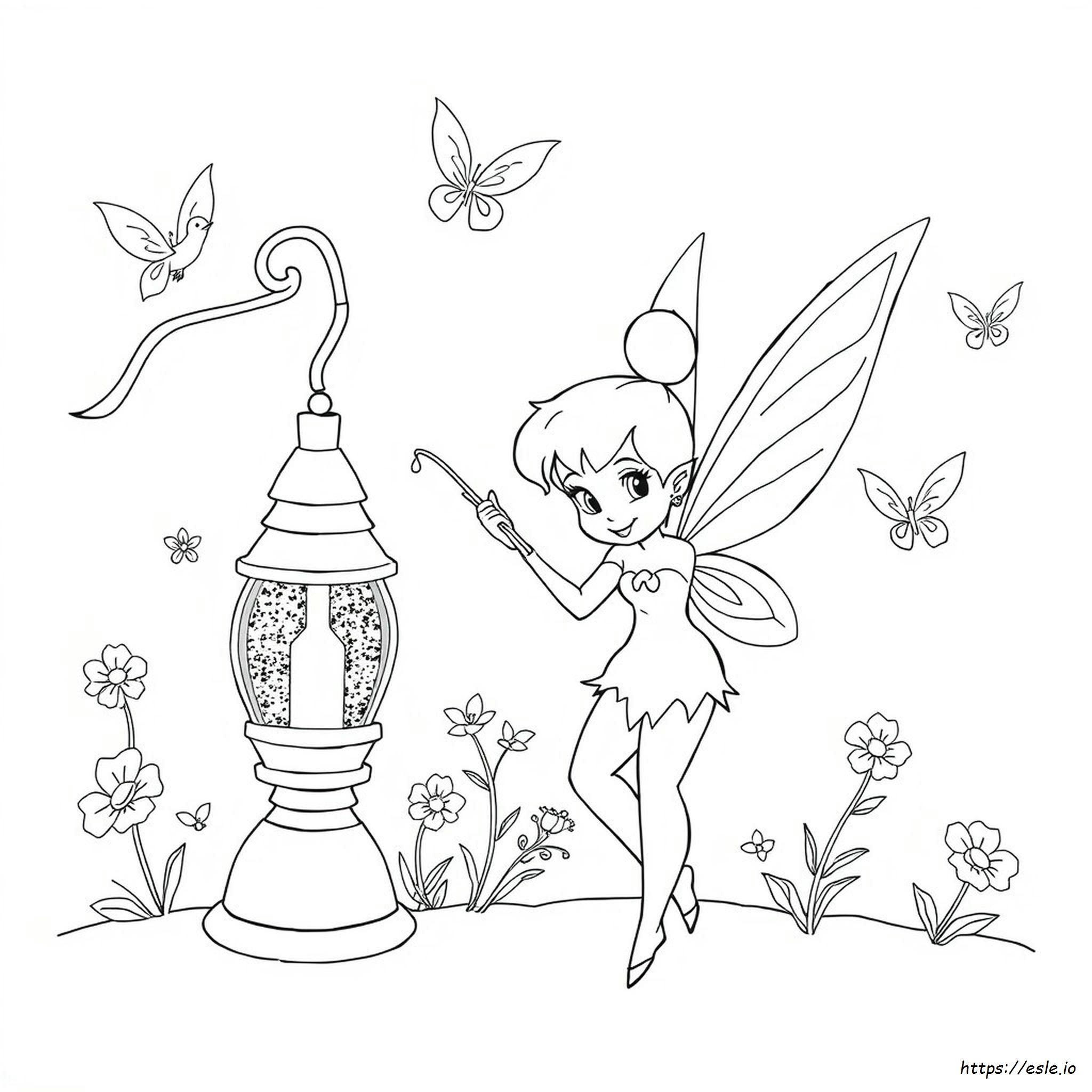 Tinkerbell Colouring Pages Printable