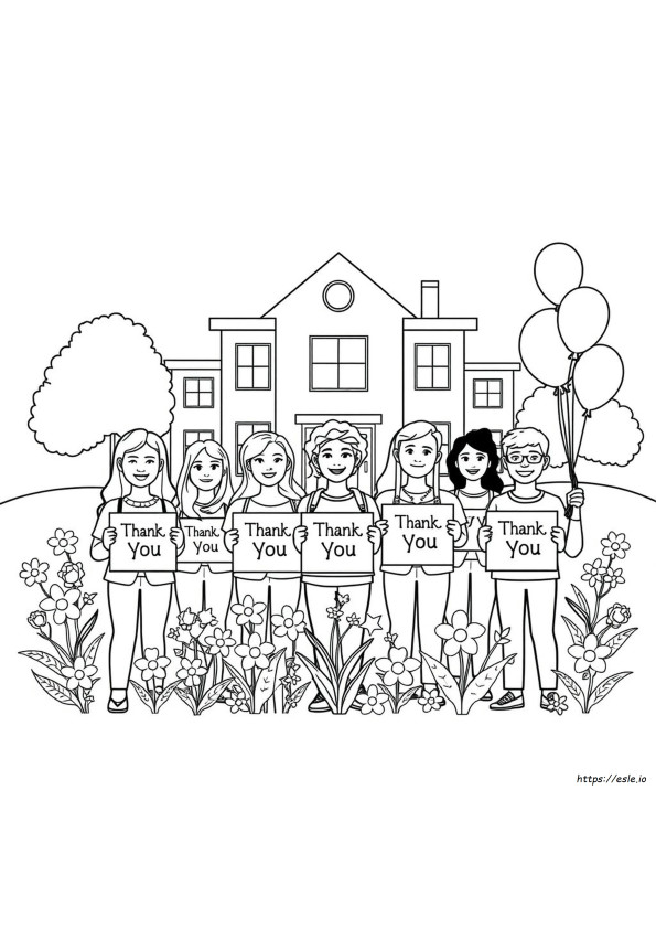 Coloriage Des Héros De La Communauté