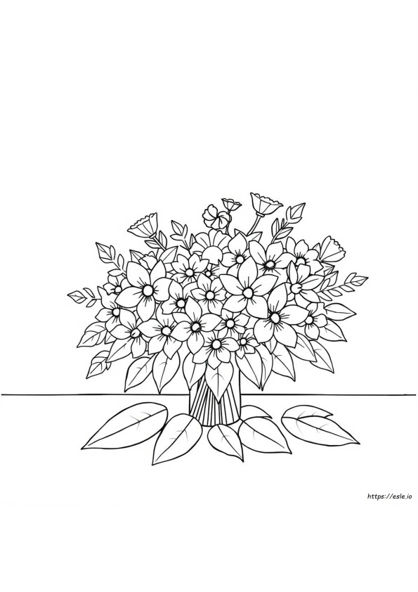 Bouquet Da Colorare