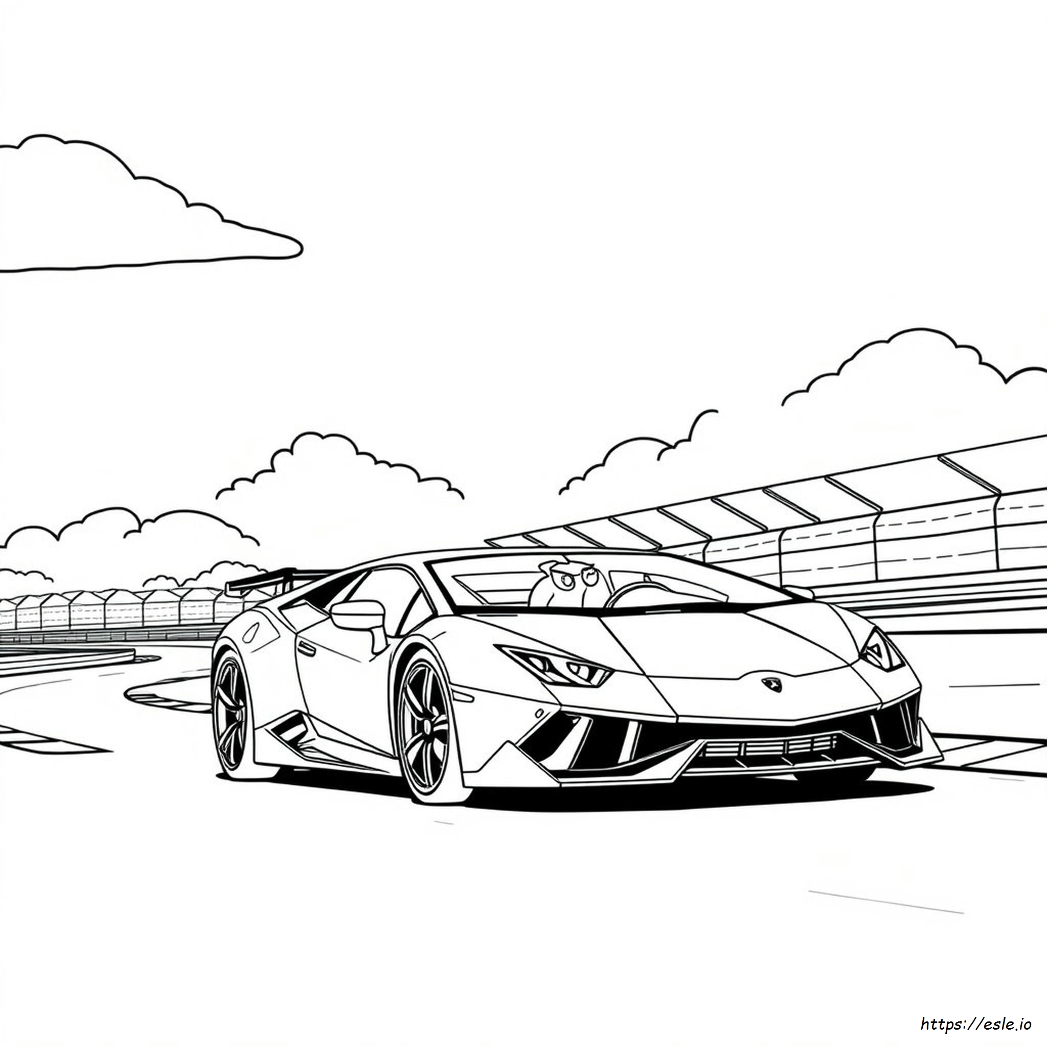 Lamborghini Kleurplaten kleurplaat