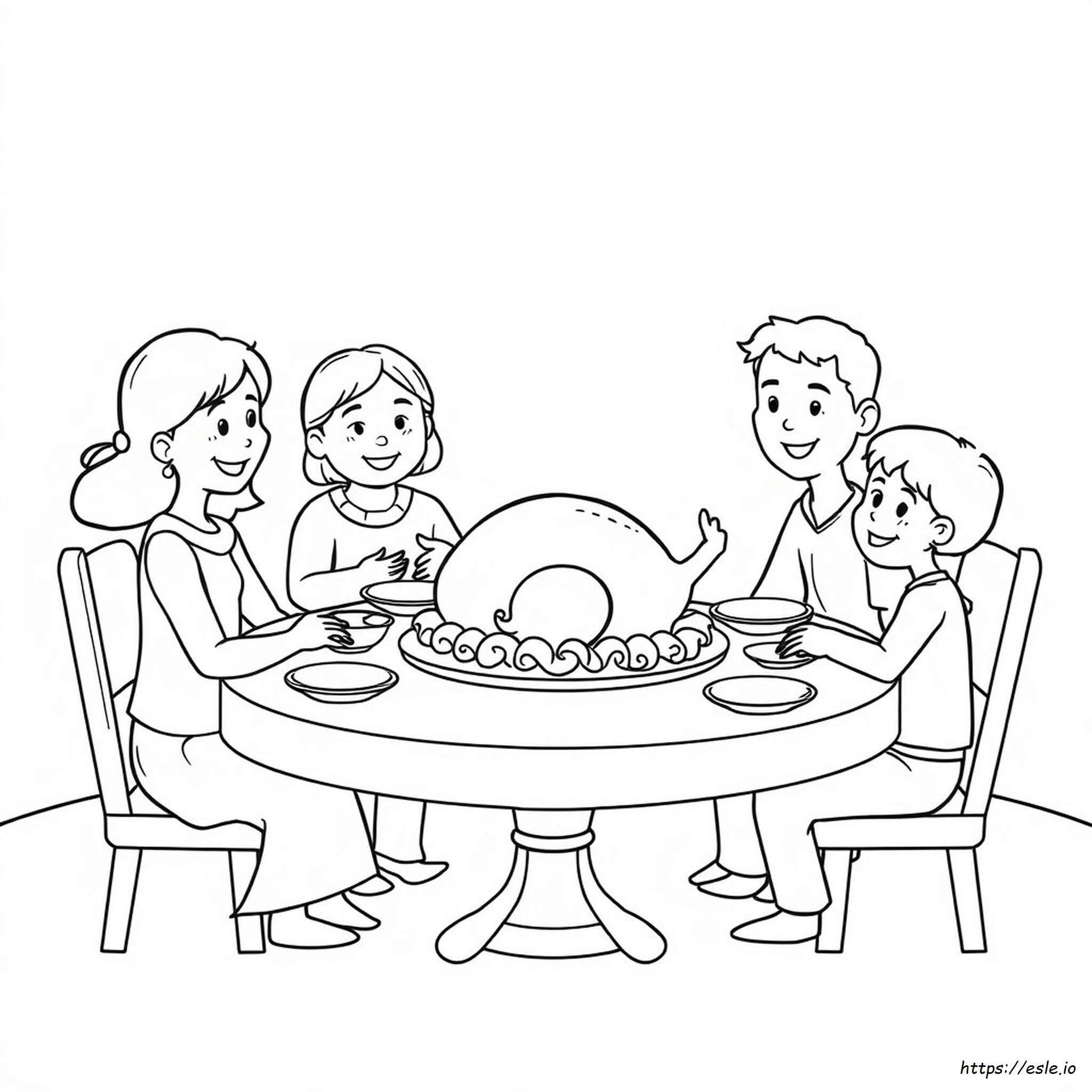 Thanksgiving Coloring Pages Easy Printable