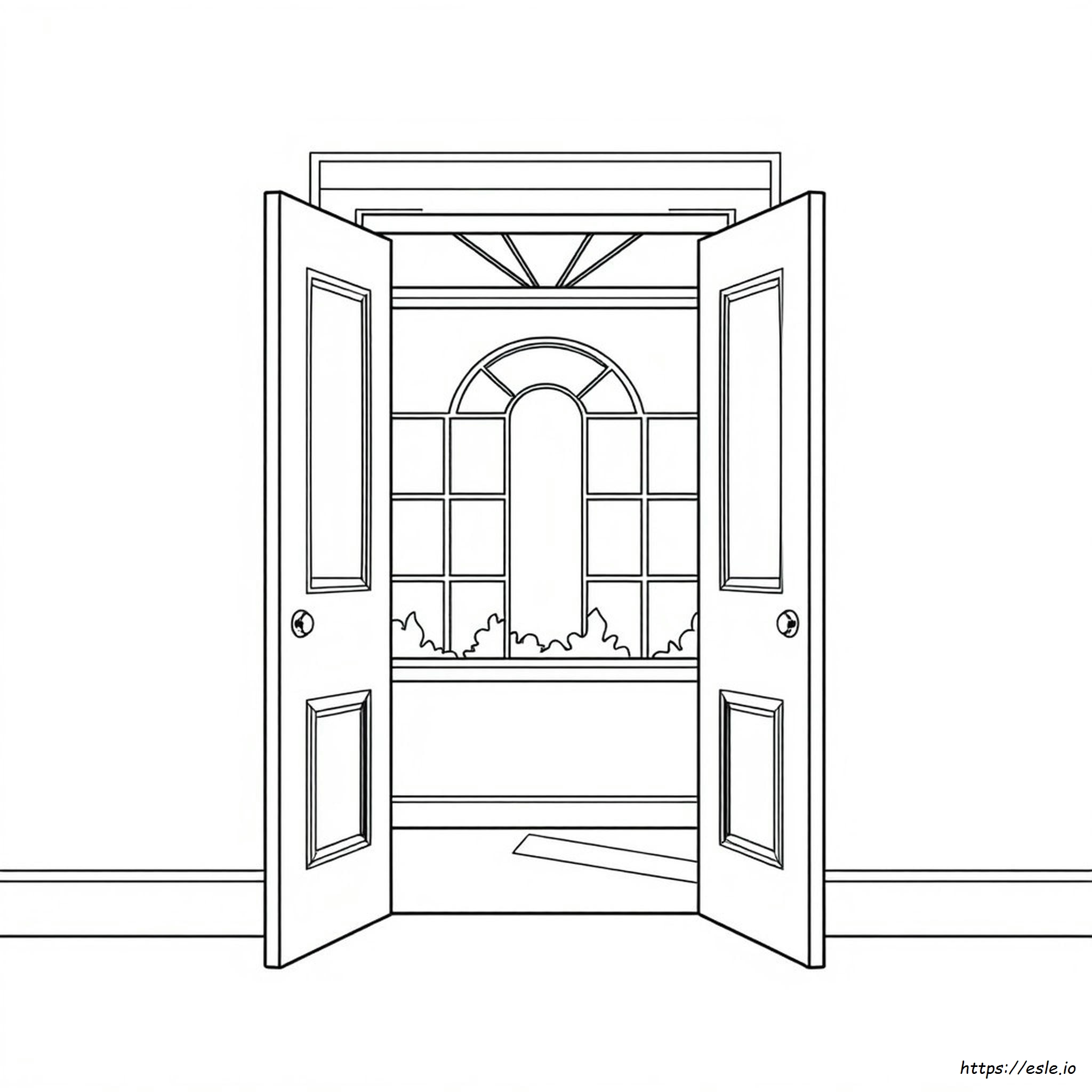 Doors Colouring Pages