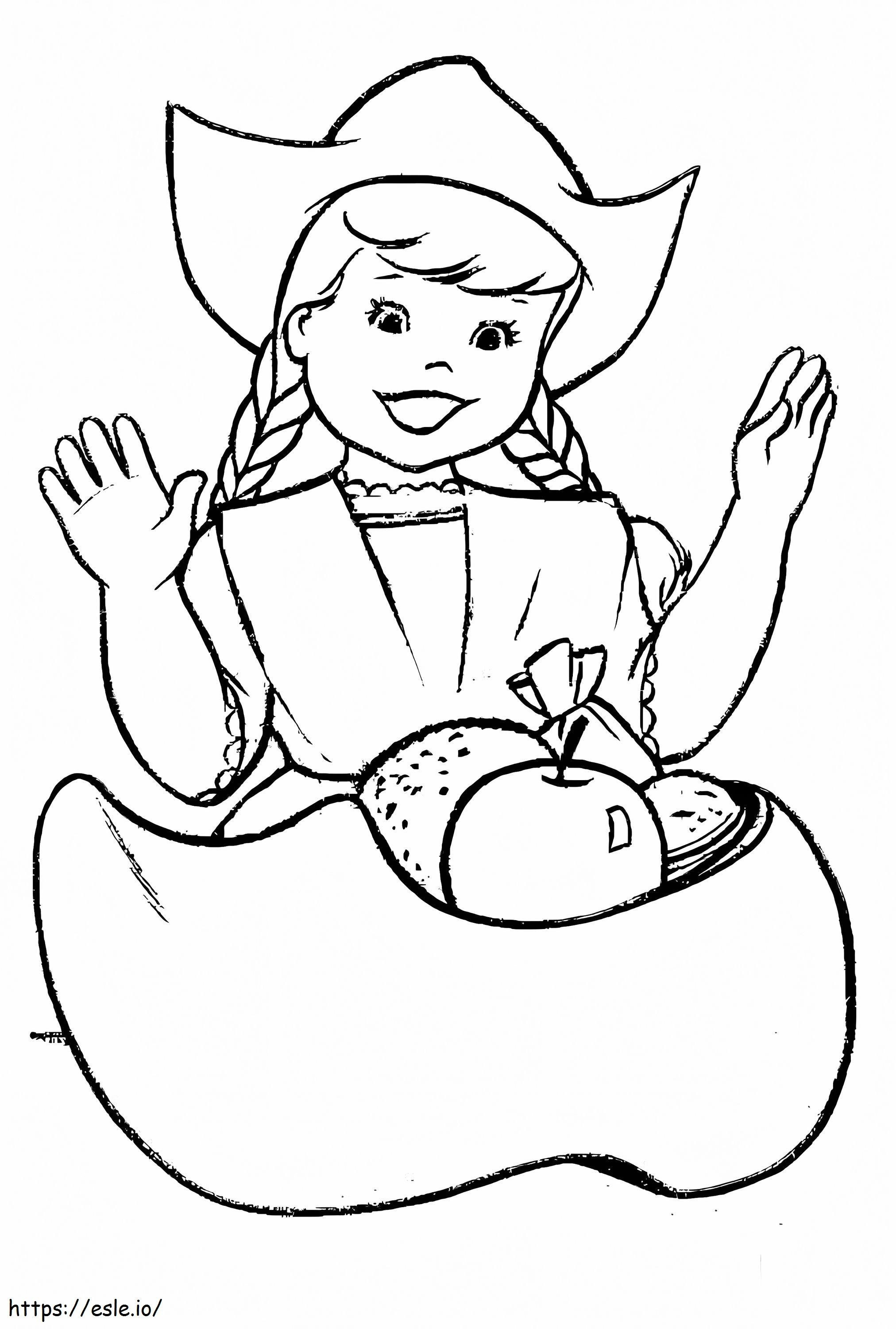 Christmas Eve In Holland coloring page