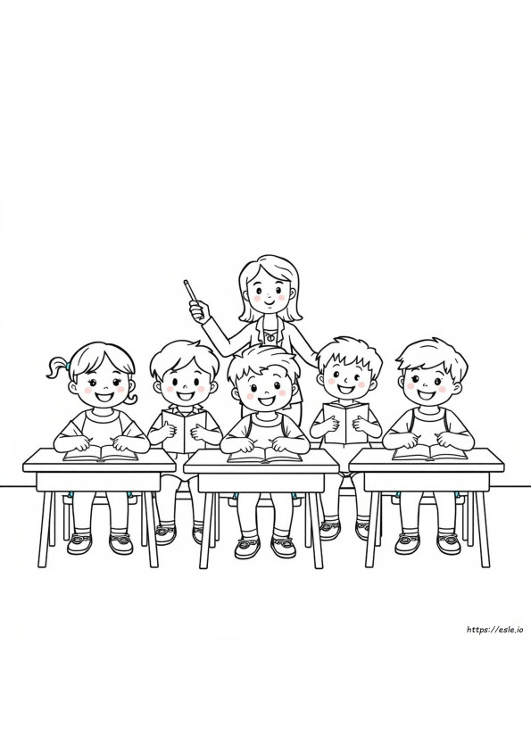 Kleuterschool Kleurplaten