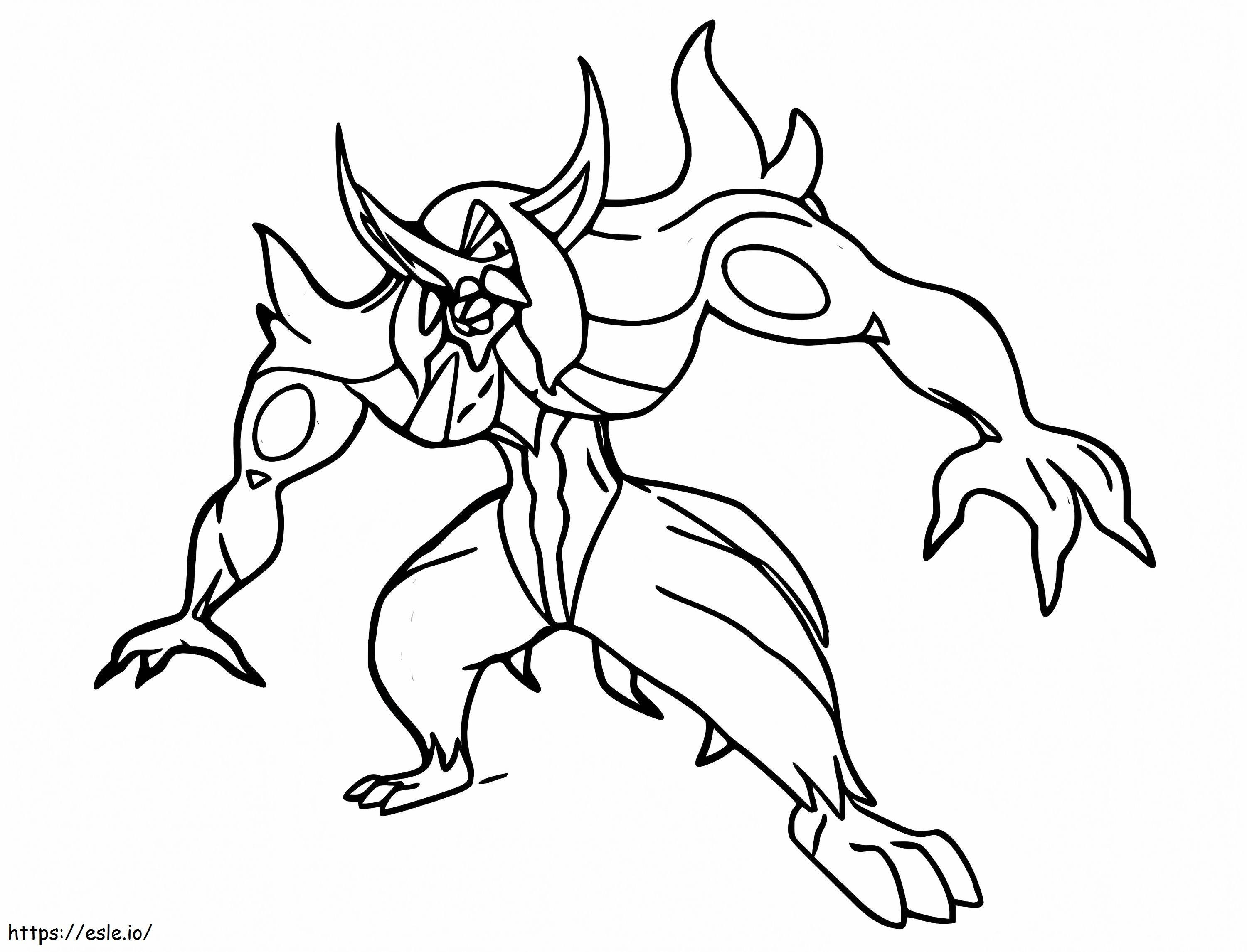 Grimmsnarl Pokemon coloring page