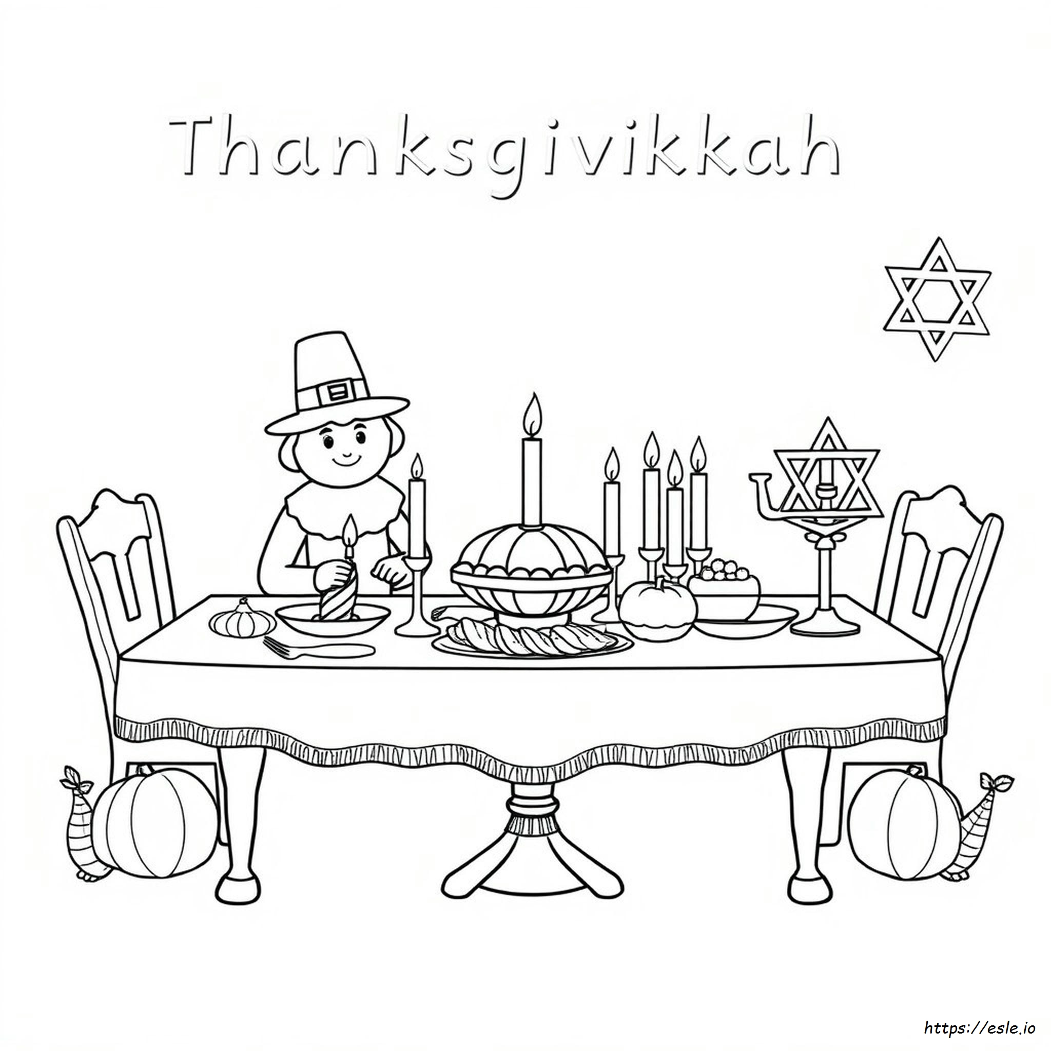 Thanksgiving Coloring Pages In Spanish