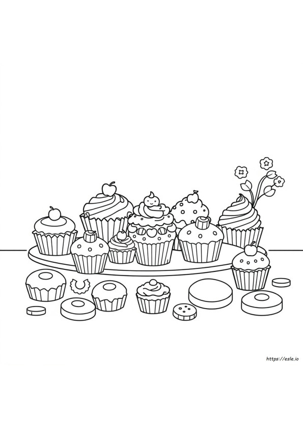 Coloriage Douceurs