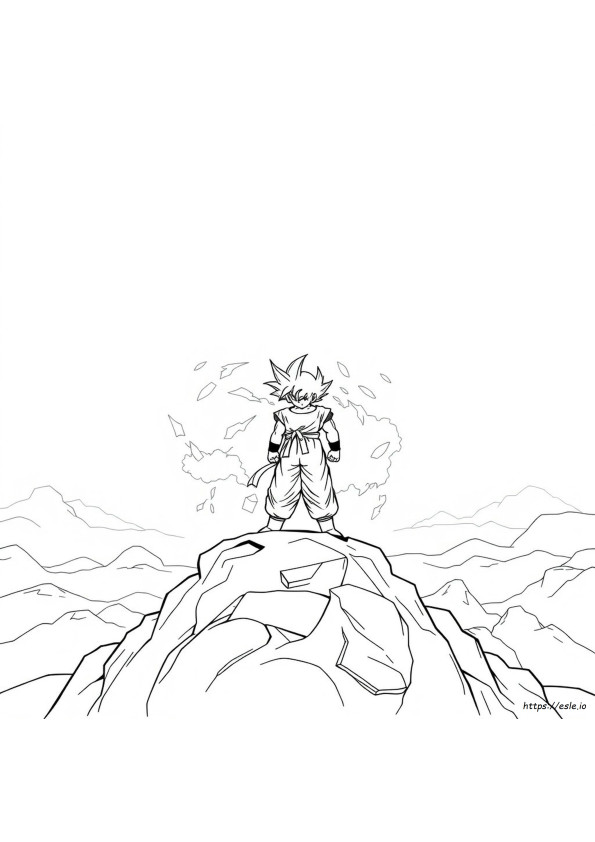 Dragon Ball Af Színező Oldalak