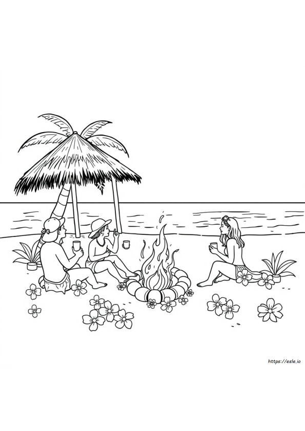 Luau Színező Lapok