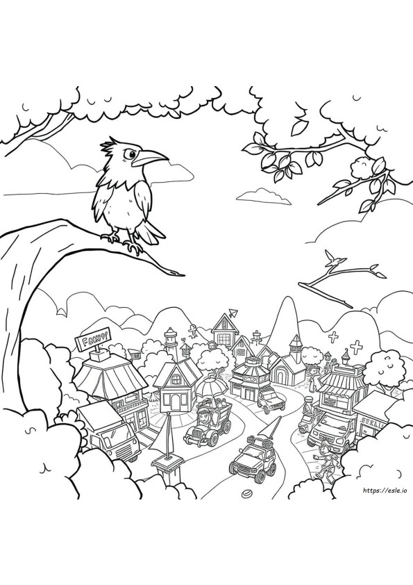 Kolorowanka Brawl Stars Kolorowanki Crow