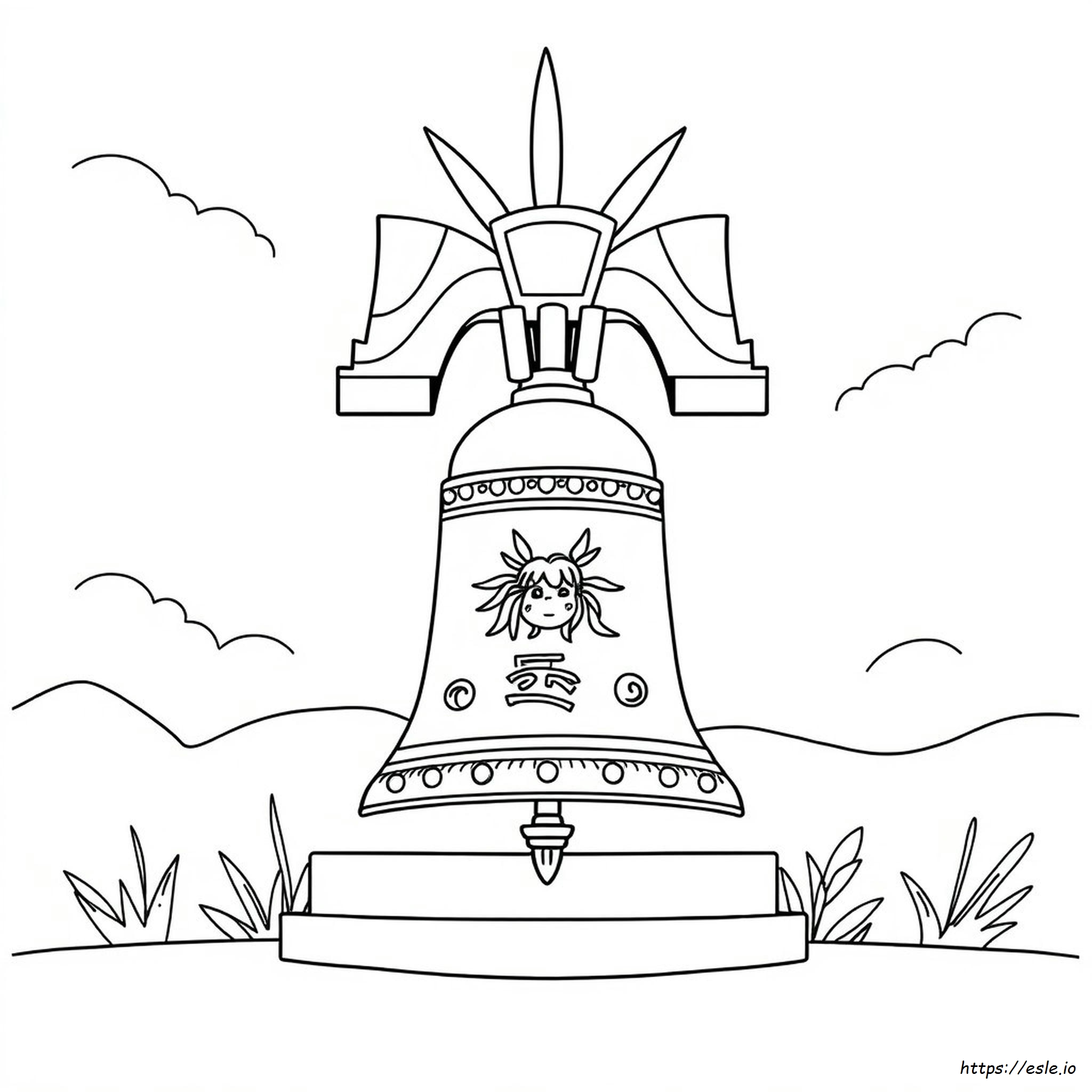 Liberty Bell Coloring Page
