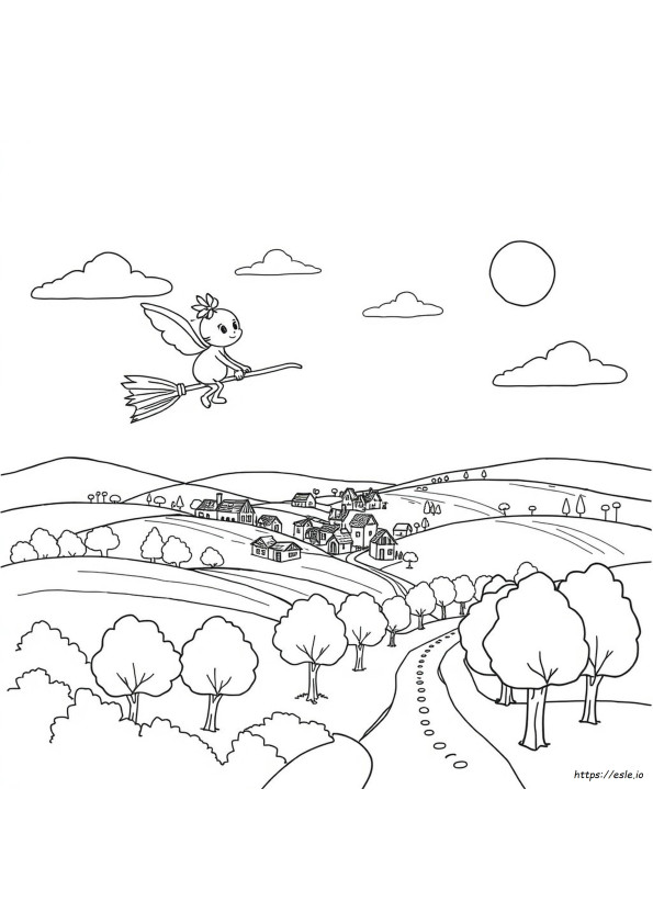Coloriage Kiki