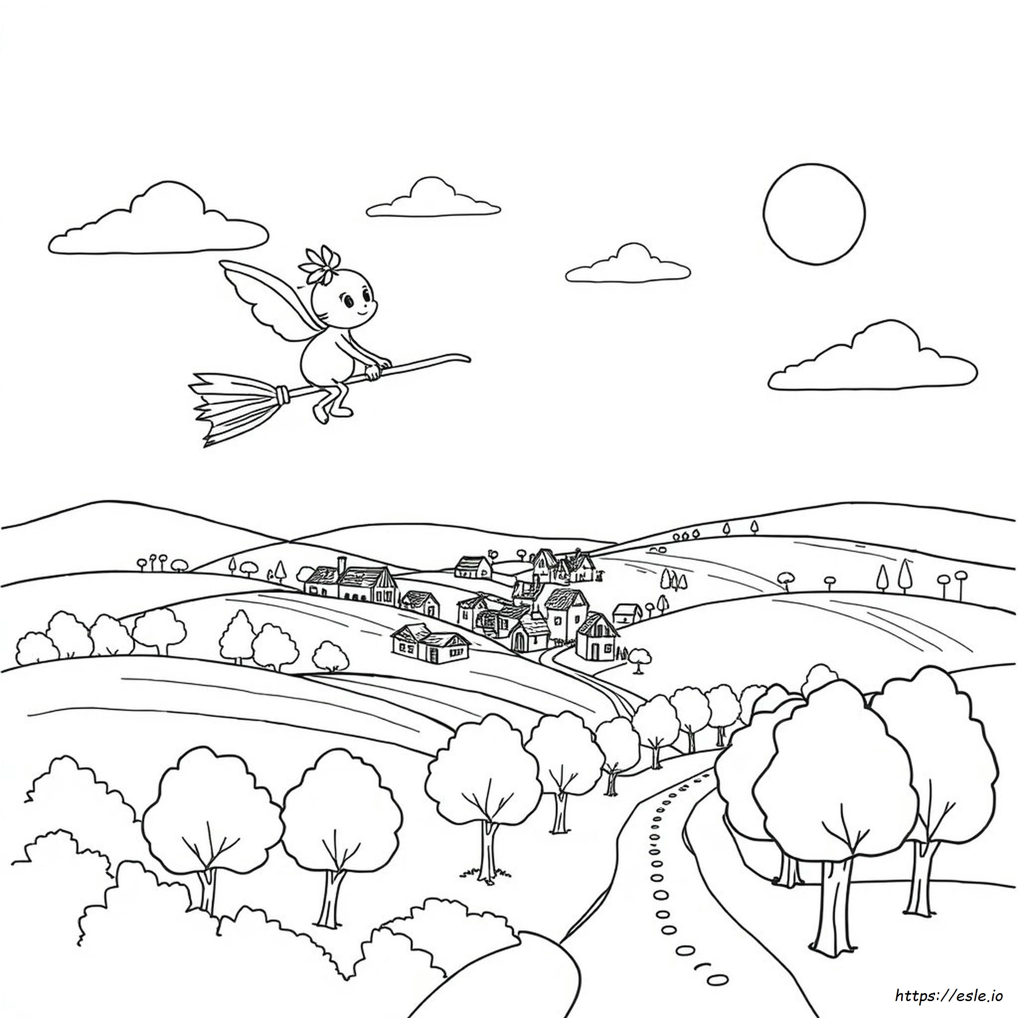 Kiki Coloring Pages