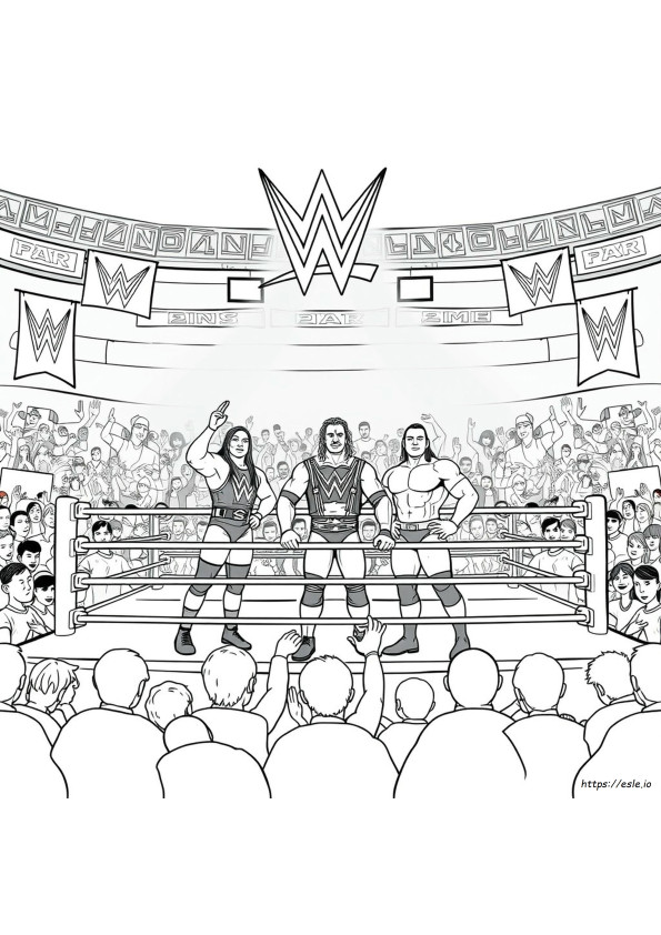 Kolorowanki Wwe