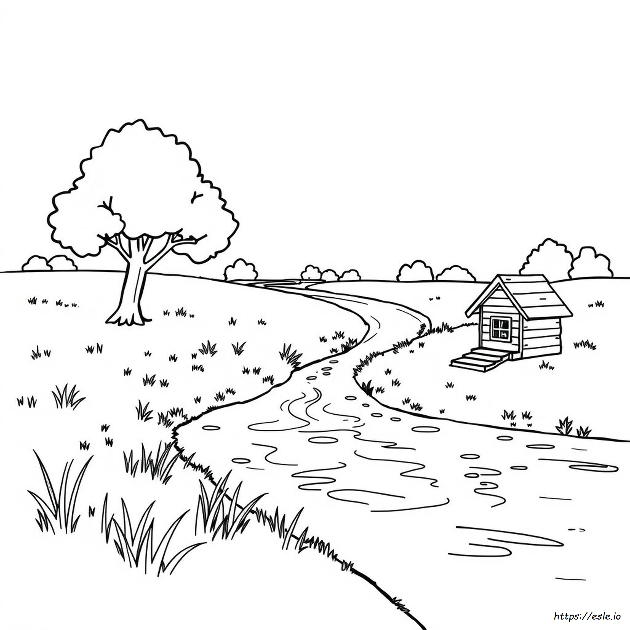 River Coloring Pages
