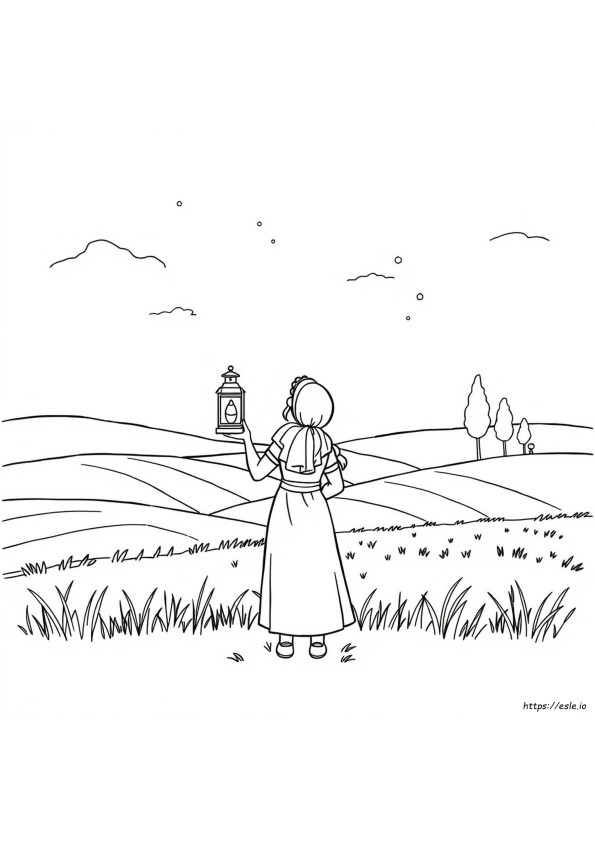 Ruth Da Colorare