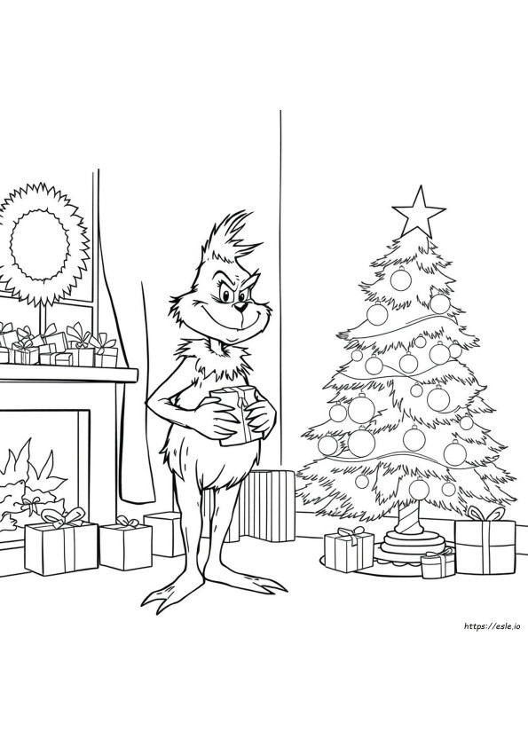Illumination Grinch Coloring Pages
