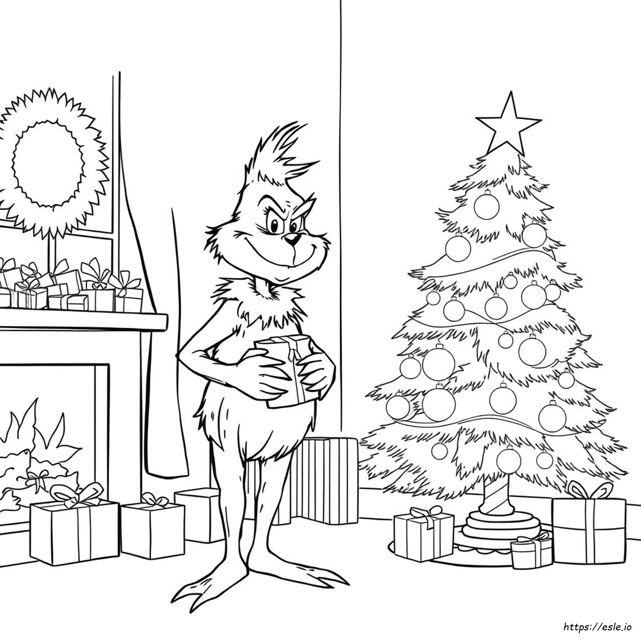 Illumination Grinch Coloring Pages