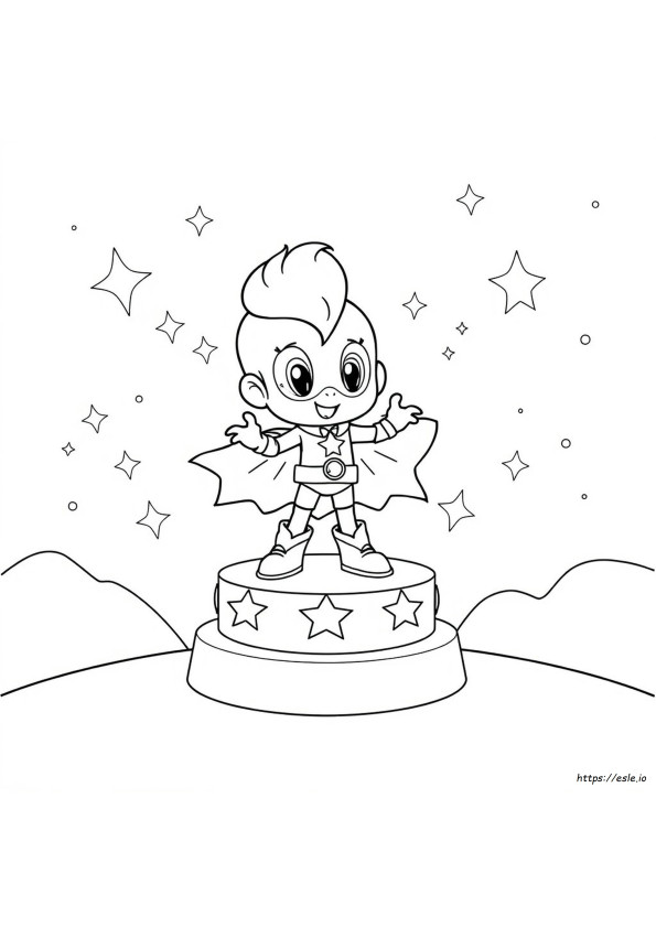 Kolorowanki Lucky Glitter Force