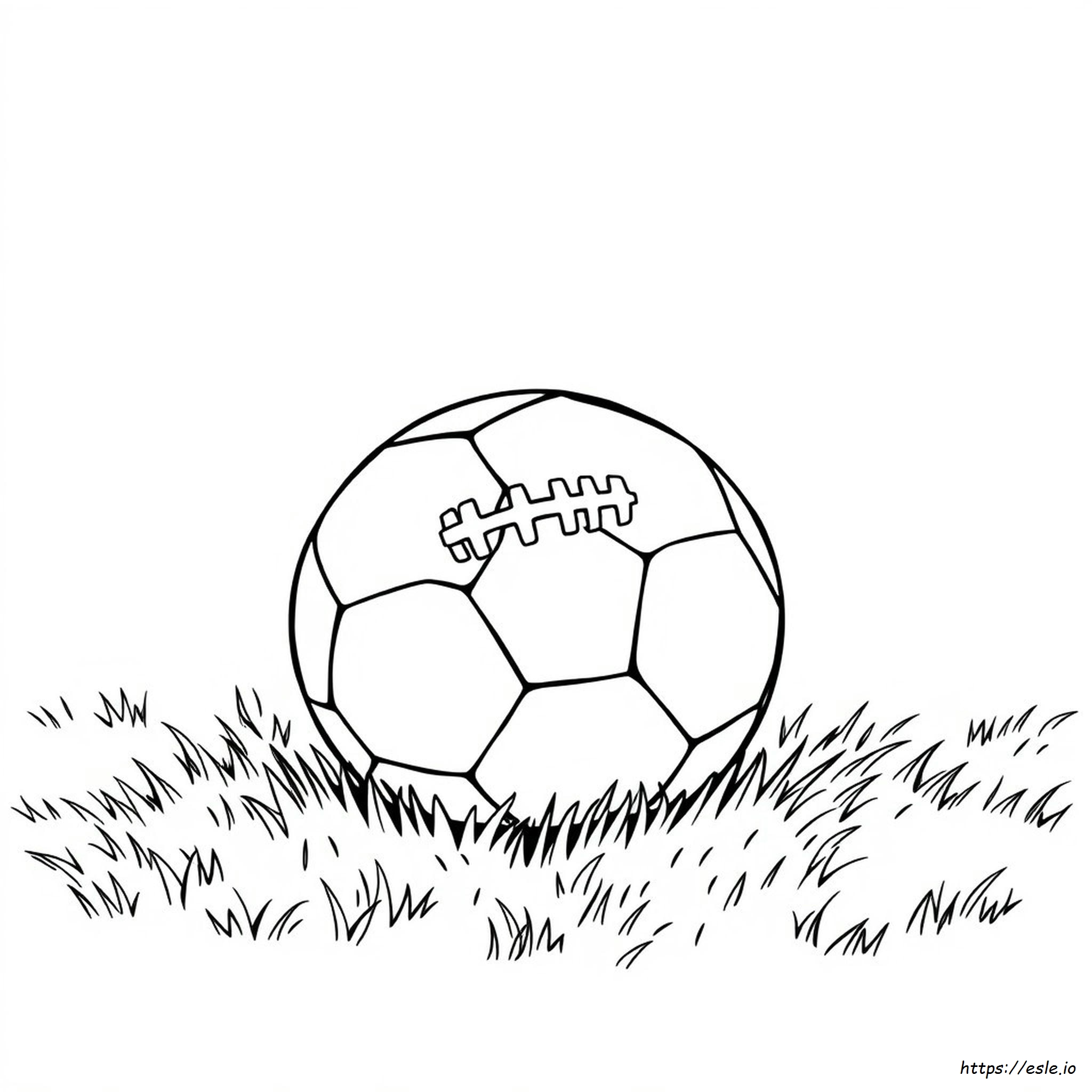Voetbal Kleurplaat kleurplaat